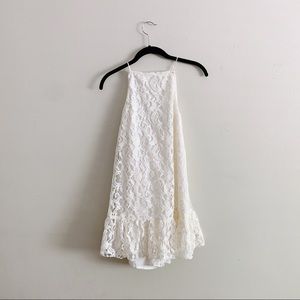 Free People White Lace Dress